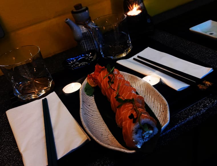 Sushi for Romantic Date in Edinburgh