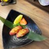 Elegant Tuna Nigiri with a touch of spice, a classic sushi snack redefined in Edinburgh