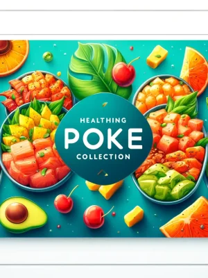 Edinburgh Poke Collection by Minami, designed to showcase the fresh and vibrant poke bowls