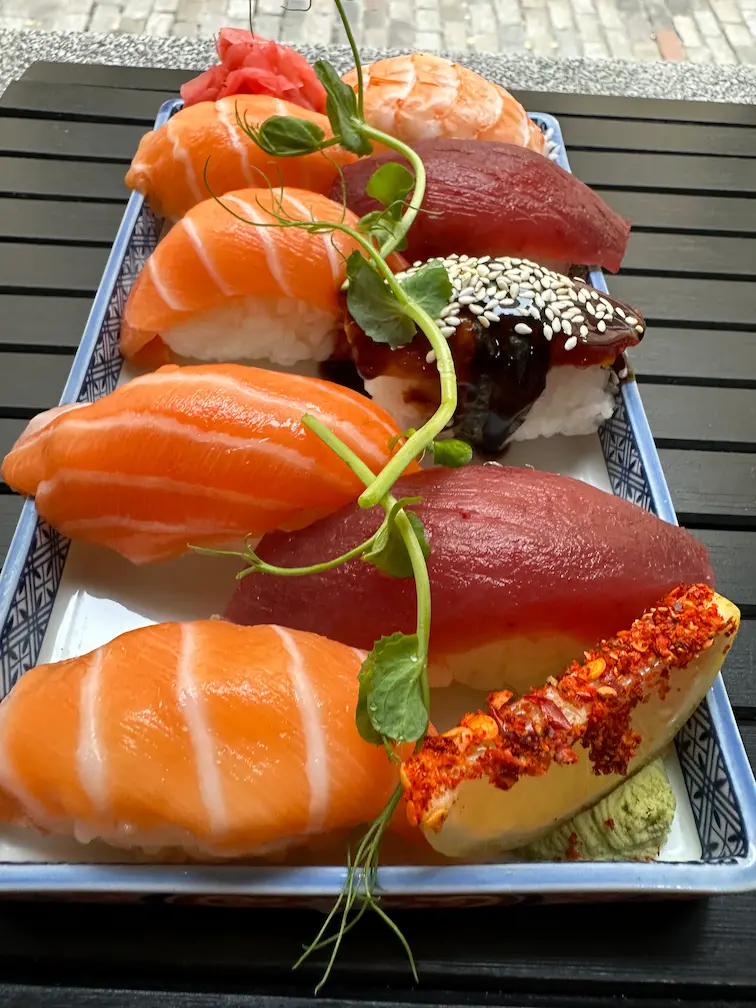 Assorted Nigiri Set 150g • Edinburgh's Nigiri Platter